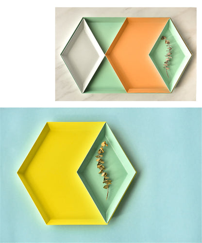Nordisk Stil Geometrisk Bricka | Veska