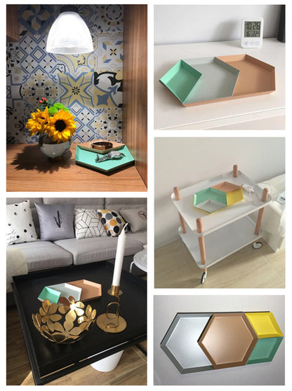 Nordisk Stil Geometrisk Bricka | Veska