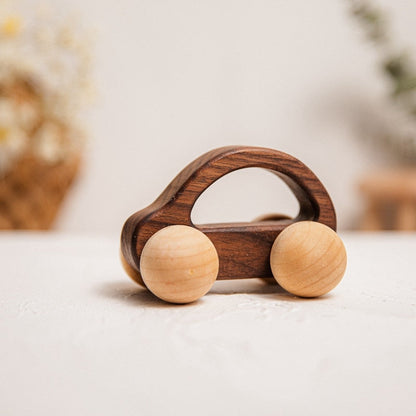 Nordisk Stil Minimalistisk Träbil | Veska