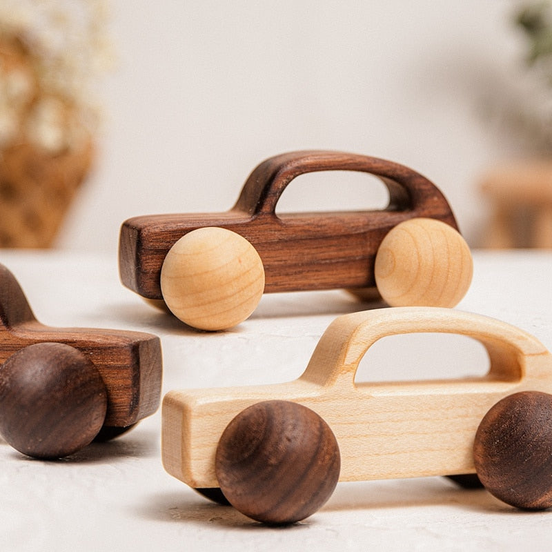Nordisk Stil Minimalistisk Träbil | Veska