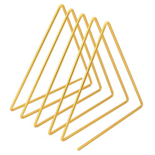 Nordisk Triangel Järn Tidshållare | Veska Guld