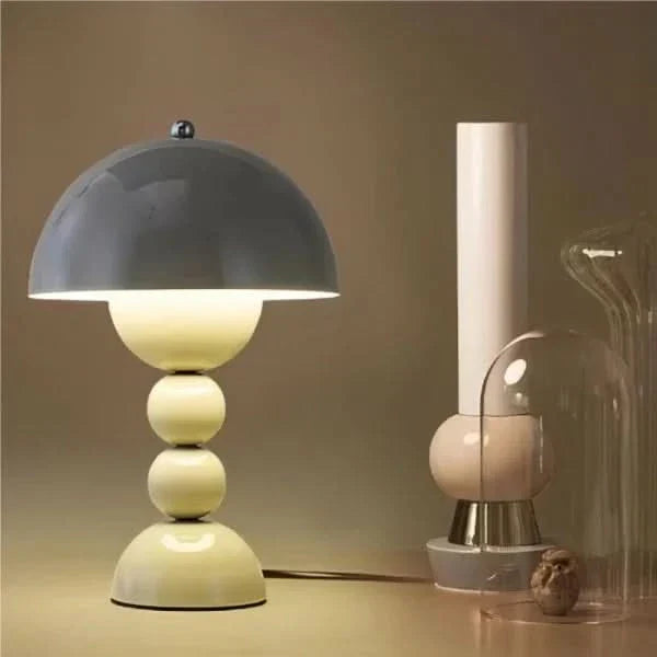 Nordisk uppladdningsbar blomma bärbar bordslampa | Veska