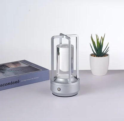 Nordisk Uppladdningsbar Lampa | Veska Silver