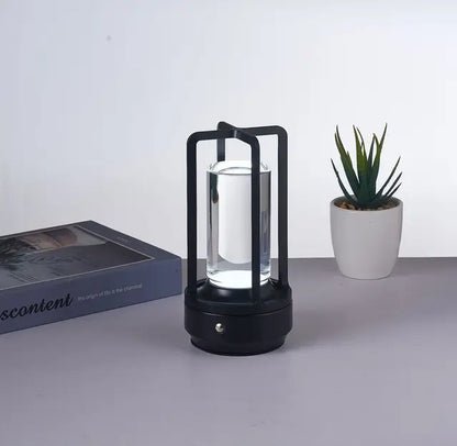 Nordisk Uppladdningsbar Lampa | Veska Svart