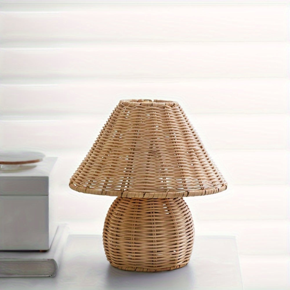 Noya Rattan Bordslampa Heminredning | Veska