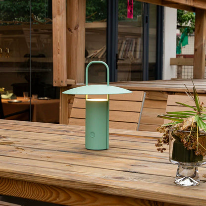 Ny Designer Portabel Bordslampa | Veska grön