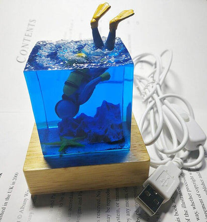 Ocean Scuba Diver Lampa | Veska