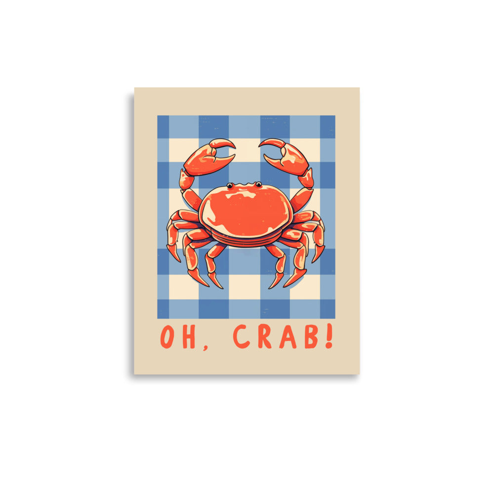 Oh, Crab! | Veska 11″×14″