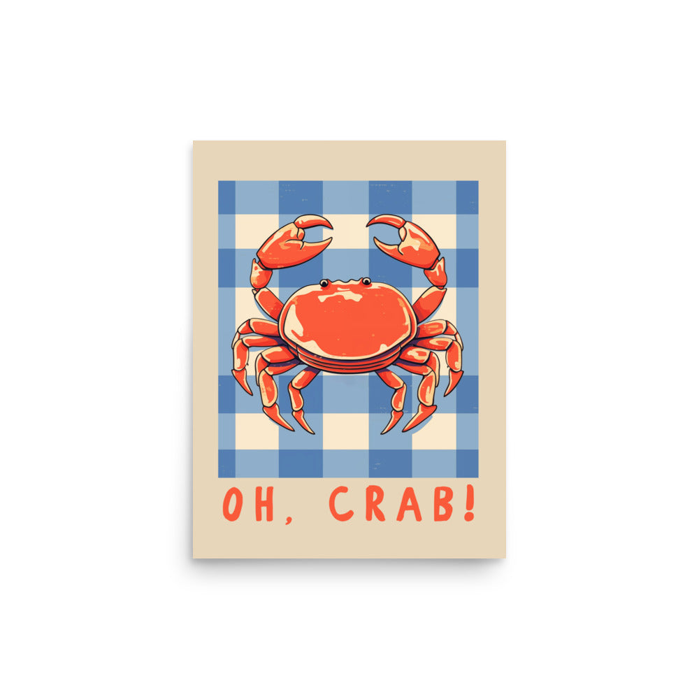 Oh, Crab! | Veska 12″×16″