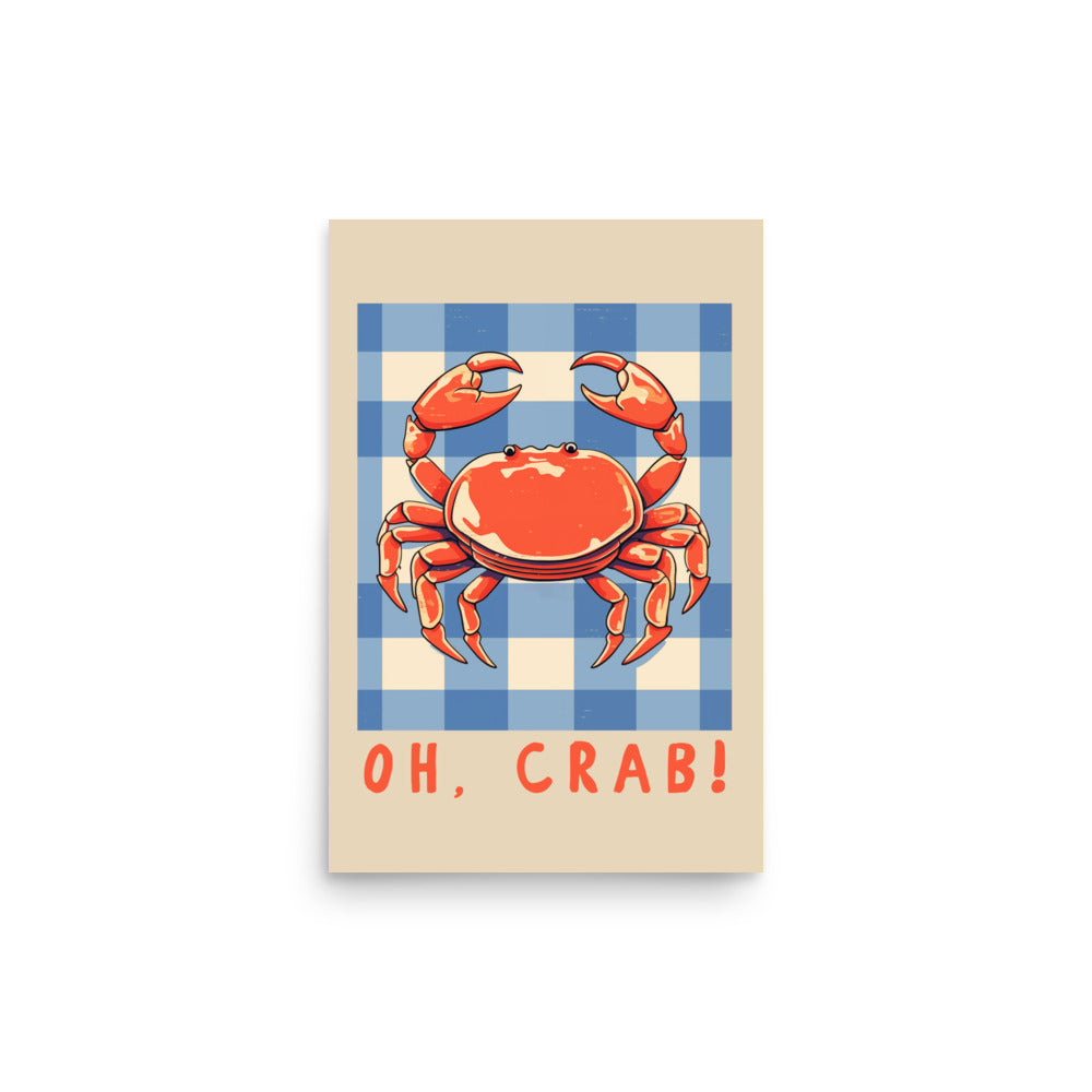 Oh, Crab! | Veska 12″×18″