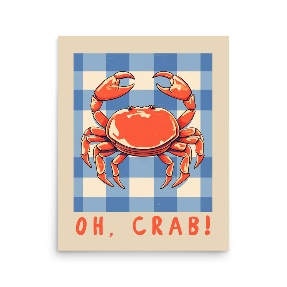 Oh, Crab! | Veska 16″×20″