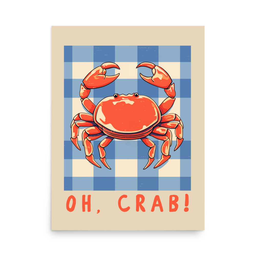 Oh, Crab! | Veska 18″×24″