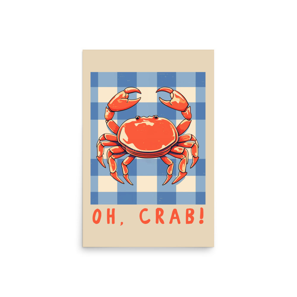 Oh, Crab! | Veska 20″×30″