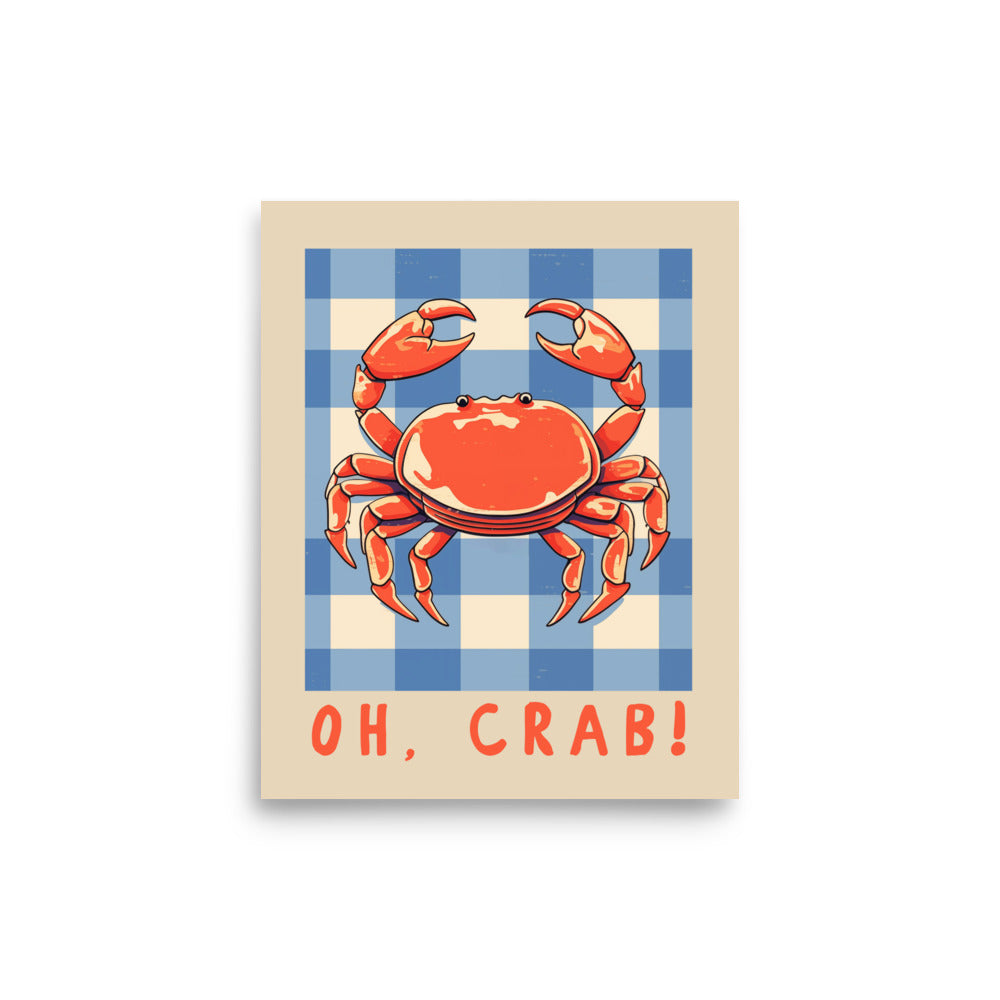 Oh, Crab! | Veska 8″×10″