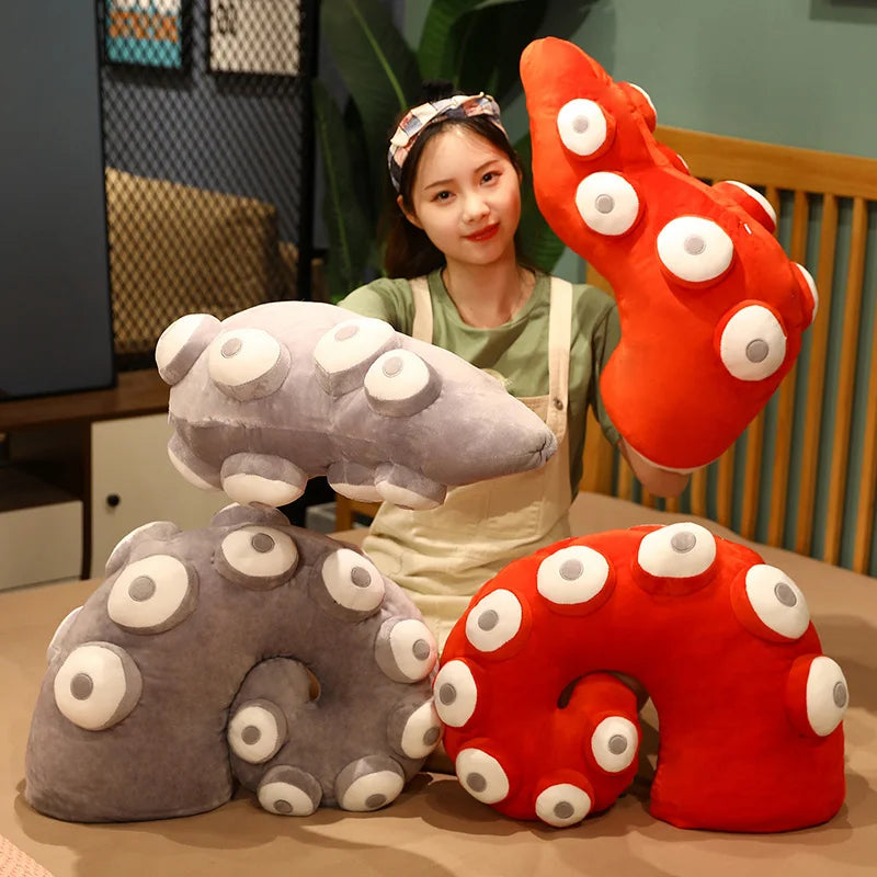 Oktopus Tentakler Mjuk Plysch Kudde | Veska