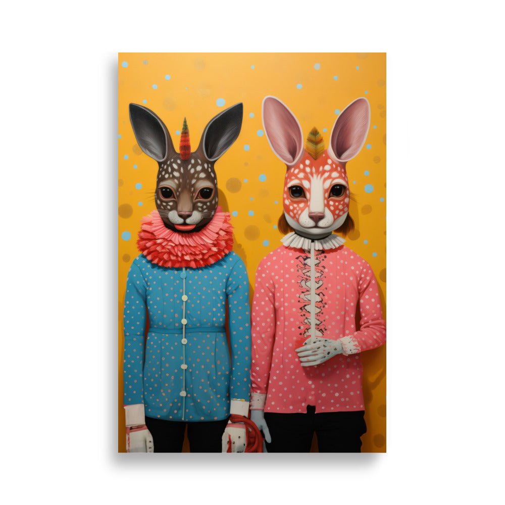 olika människor | Veska 61×91 cm