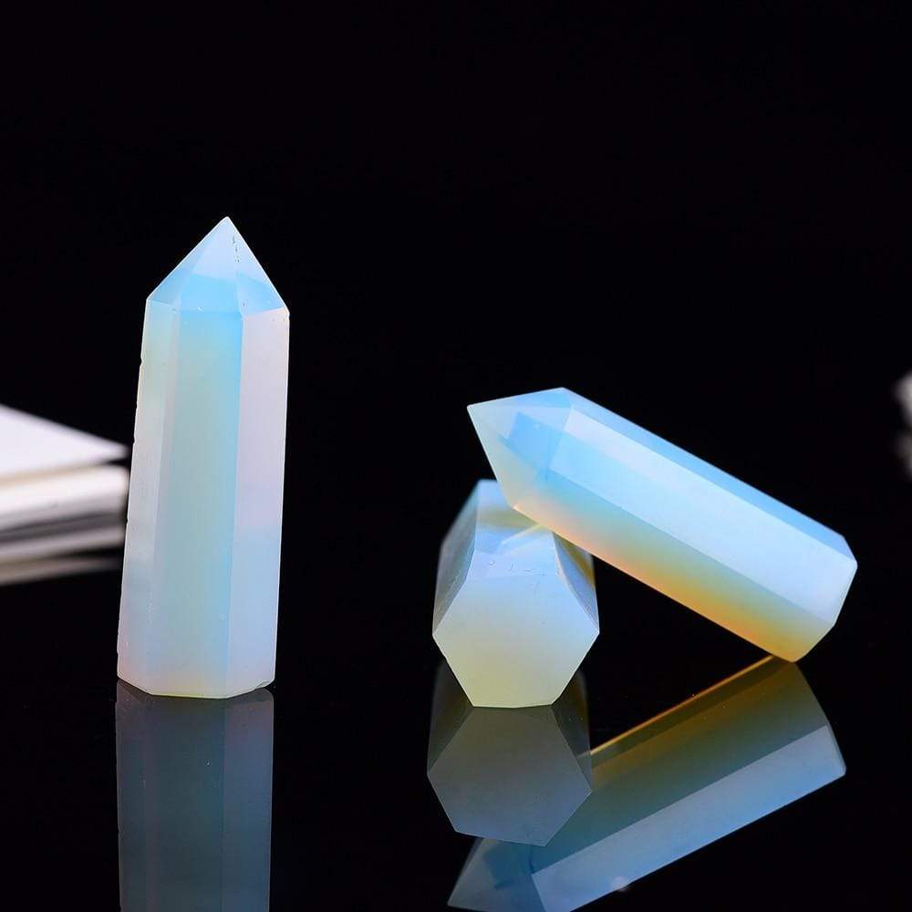 Opalite Crystal Point Tower | Veska
