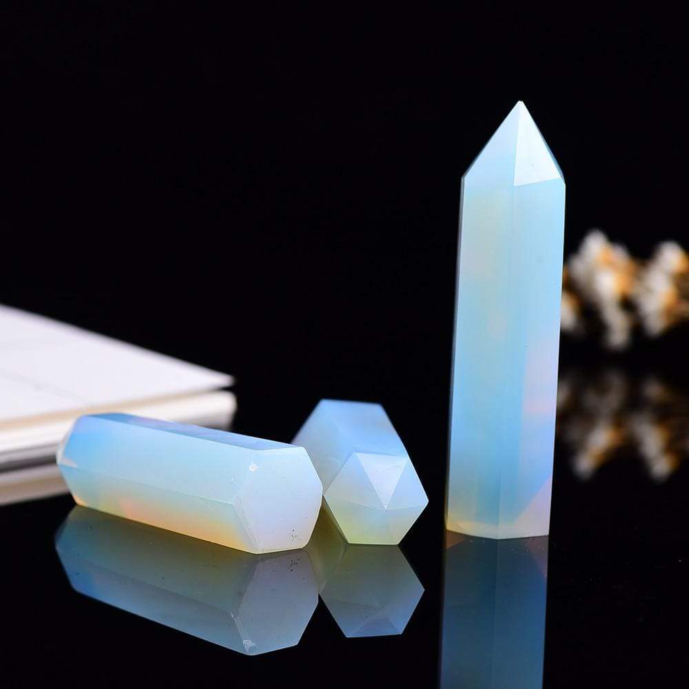 Opalite Crystal Point Tower | Veska
