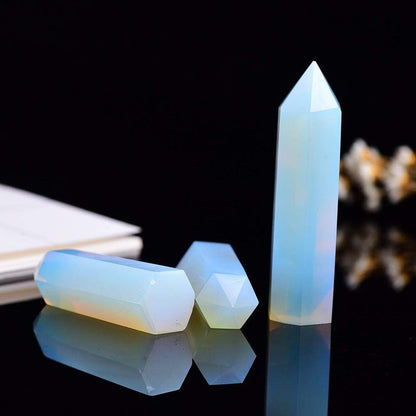 Opalite Crystal Point Tower | Veska