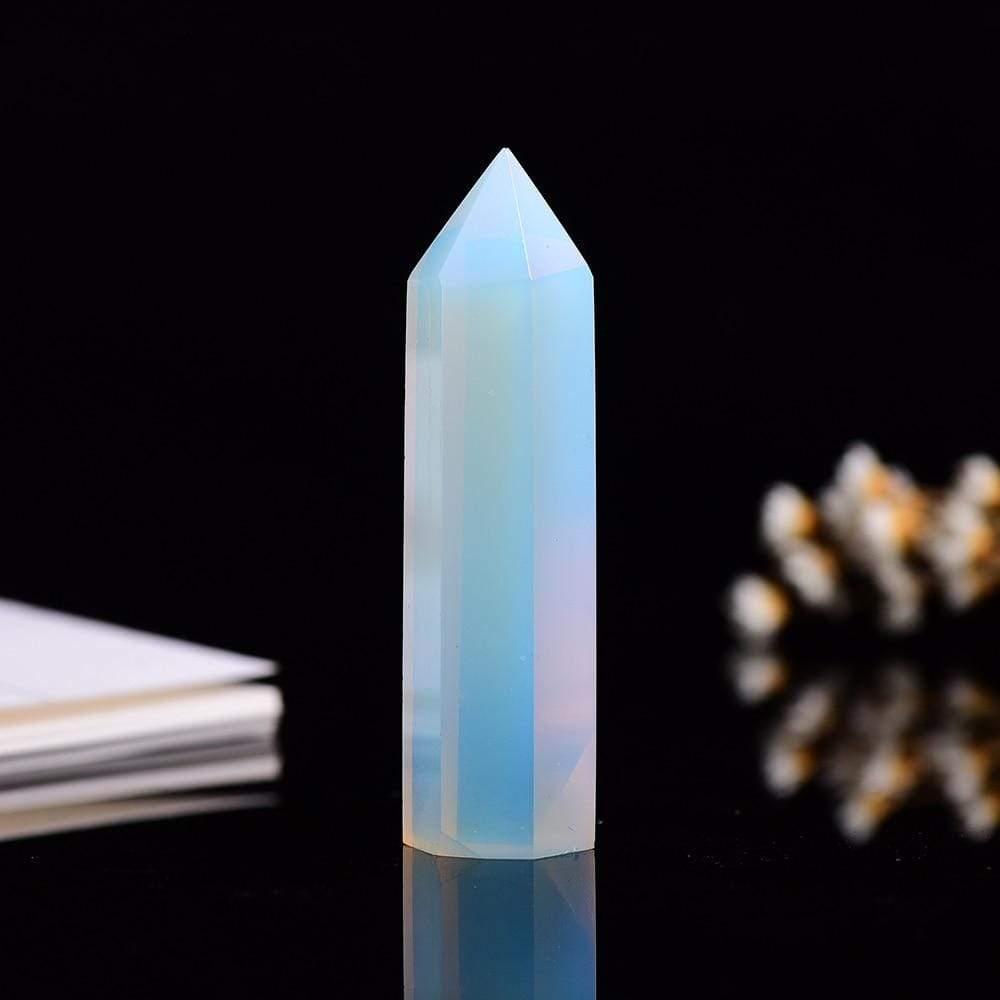 Opalite Crystal Point Tower | Veska