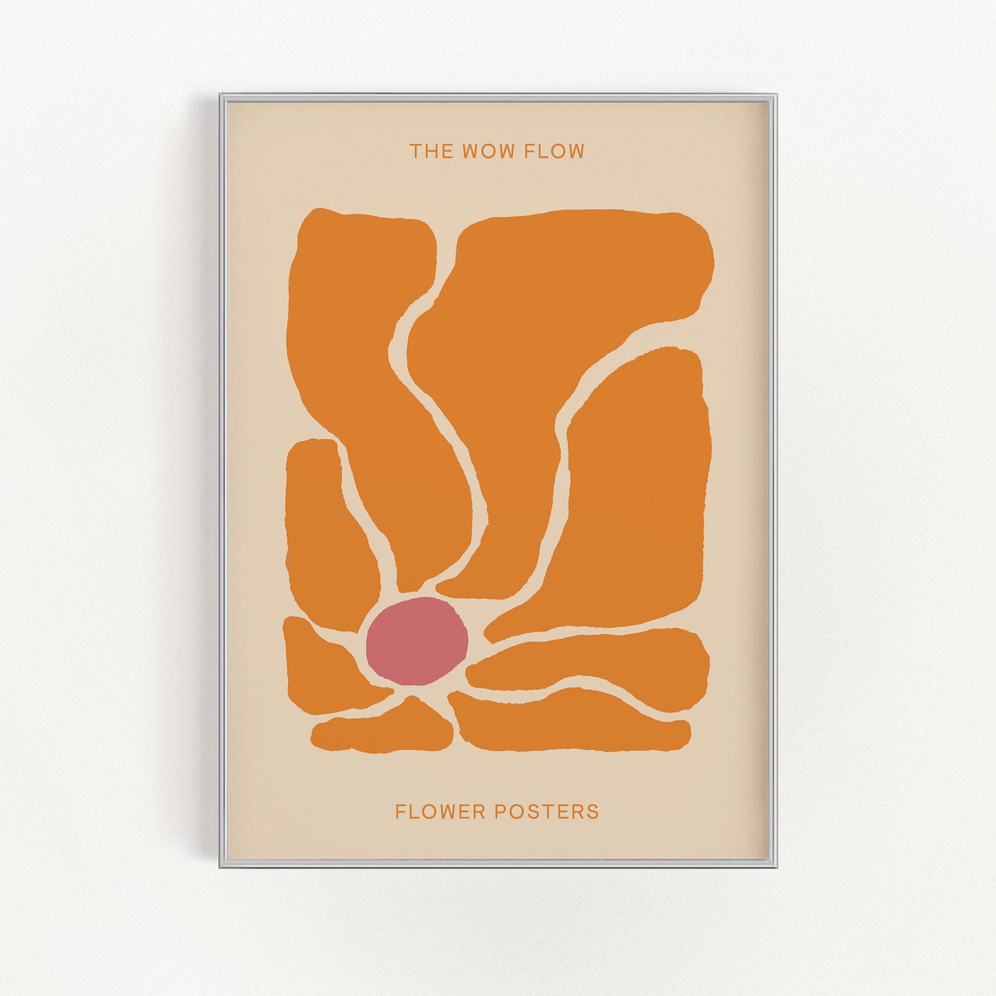 Orange Anemon | Veska 21×30 cm