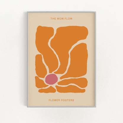 Orange Anemon | Veska 21×30 cm
