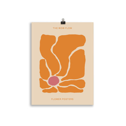 Orange Anemon | Veska 30×40 cm