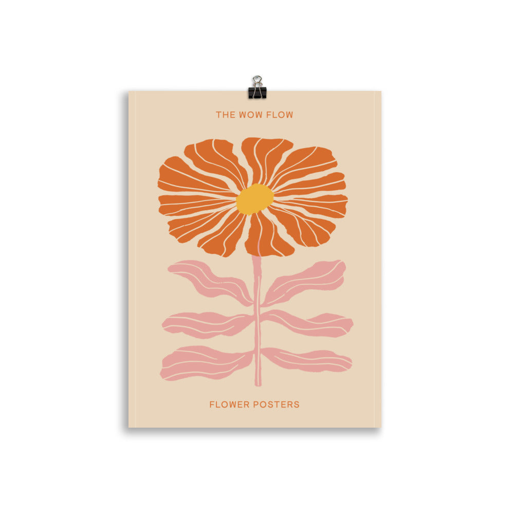 Orange Cosmos | Veska 30×40 cm