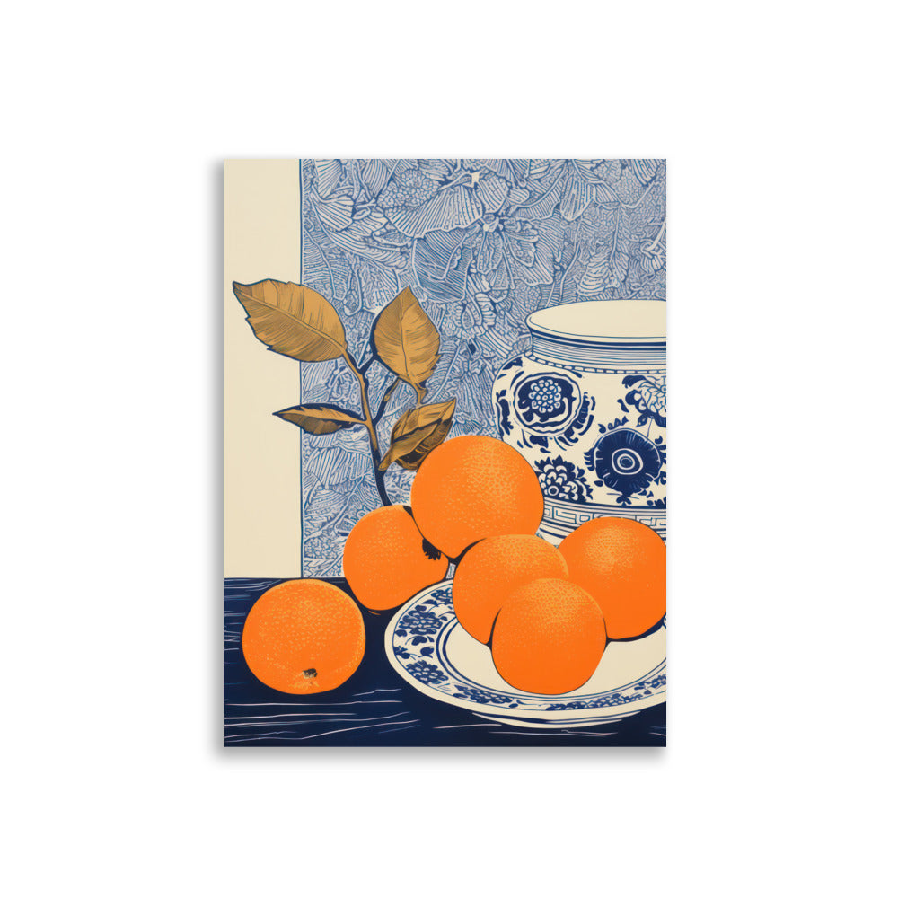 Oranger med Kina | Veska 30×40 cm