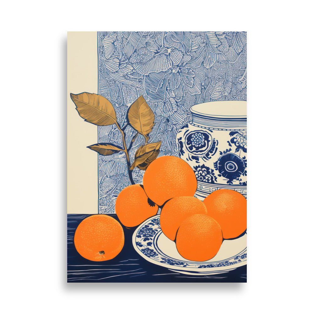 Oranger med Kina | Veska 50×70 cm
