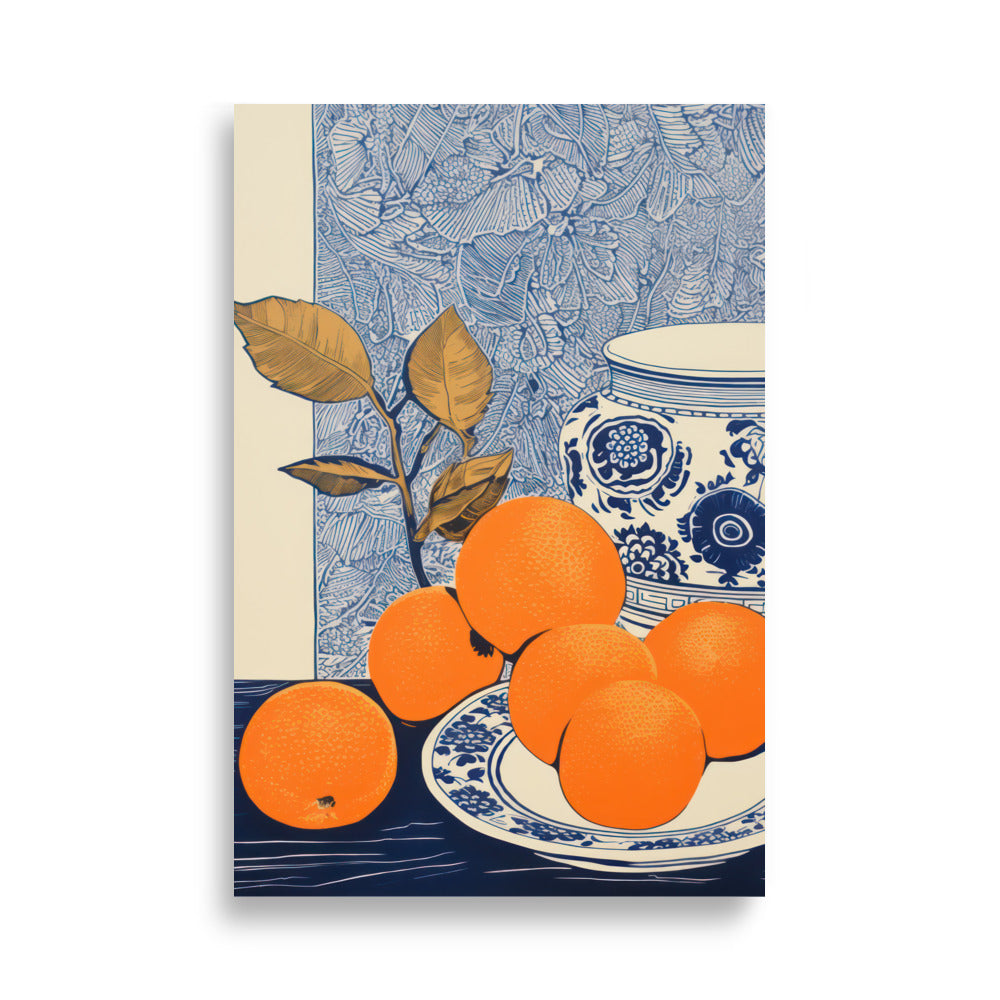 Oranger med Kina | Veska 61×91 cm