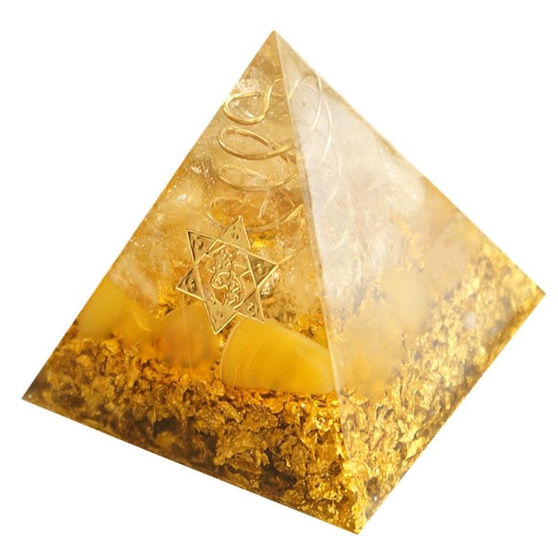 Orgonite Citrin Kristallpyramid | Veska