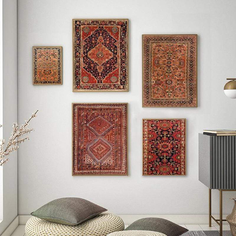 Oriental Mönster Väggposter | Veska