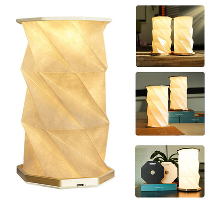 Origami Glow Dimmbar Papperslanterna Ljus | Veska