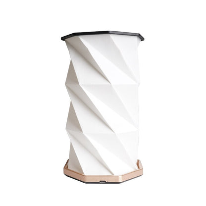 Origami Glow Dimmbar Papperslanterna Ljus | Veska svart