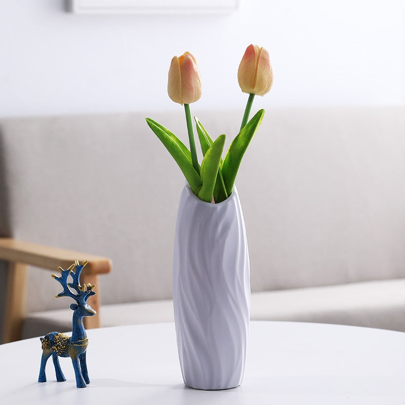 Origami Plast Vaser Kruka | Veska Lila