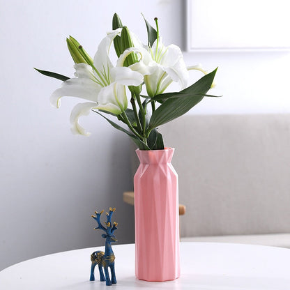Origami Plast Vaser Kruka | Veska Rosa 2