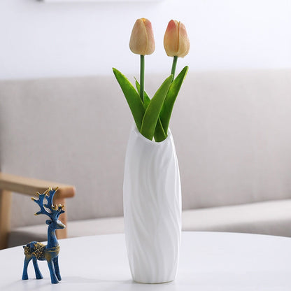 Origami Plast Vaser Kruka | Veska Vit
