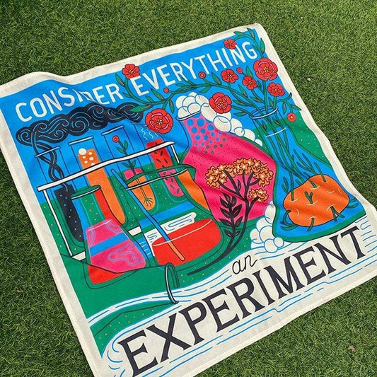 Överväg Allt som ett Experiment Tapestry | Veska