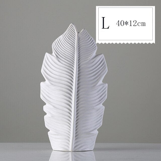 Palm Tree Leaf Vase | Veska L