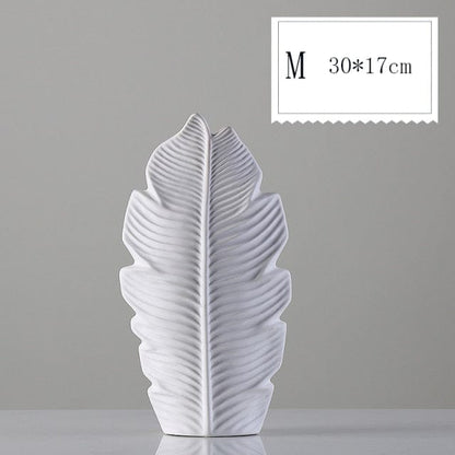 Palm Tree Leaf Vase | Veska M