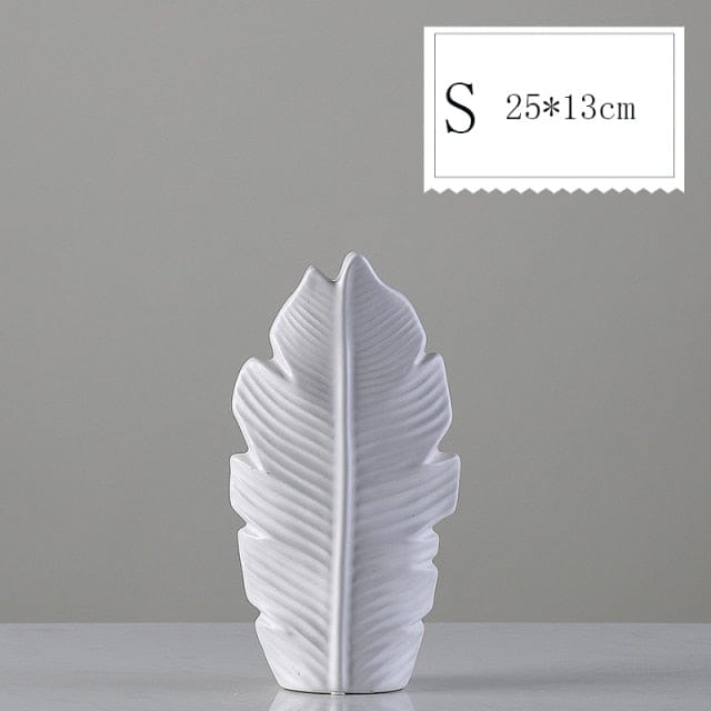 Palm Tree Leaf Vase | Veska S