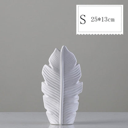 Palm Tree Leaf Vase | Veska S