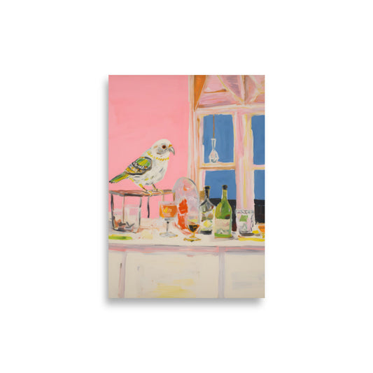 Parrot in the Kitchen | Veska 21×30 cm