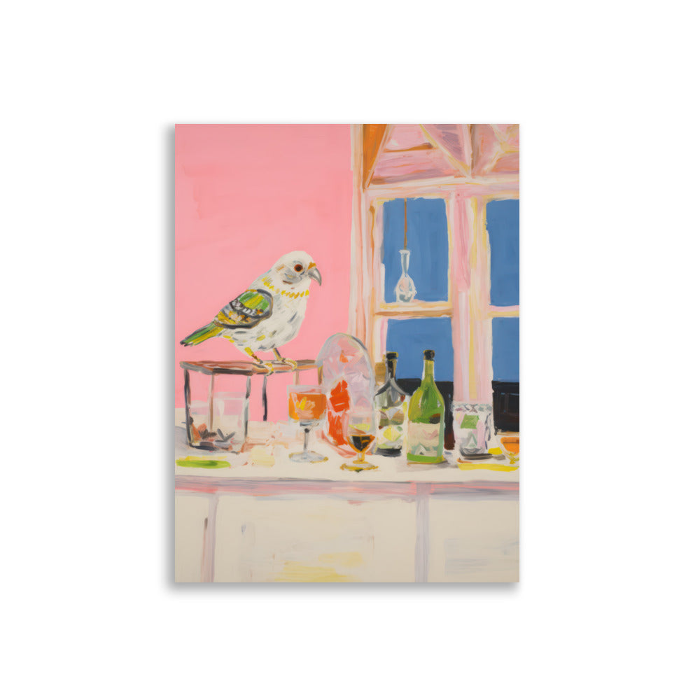 Parrot in the Kitchen | Veska 30×40 cm