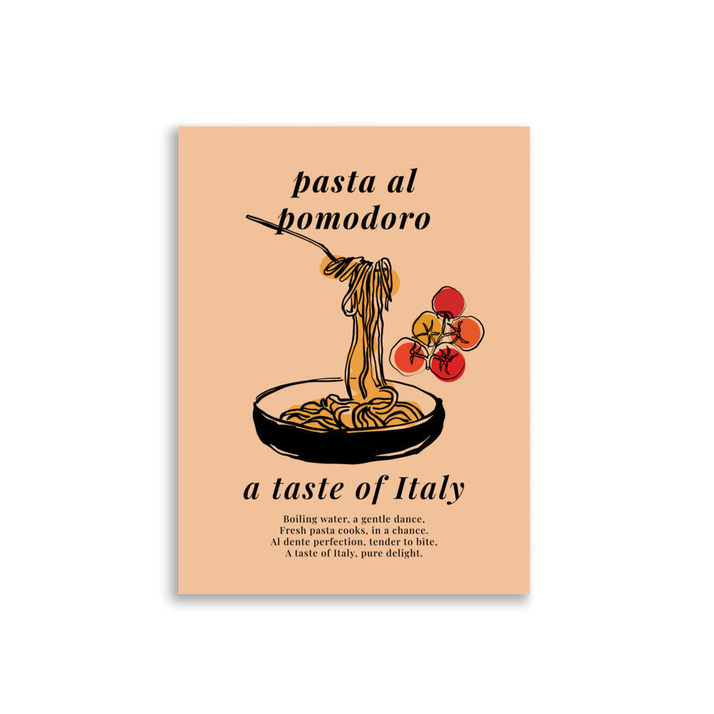 Pasta Al Pomodoro | Veska 30×40 cm