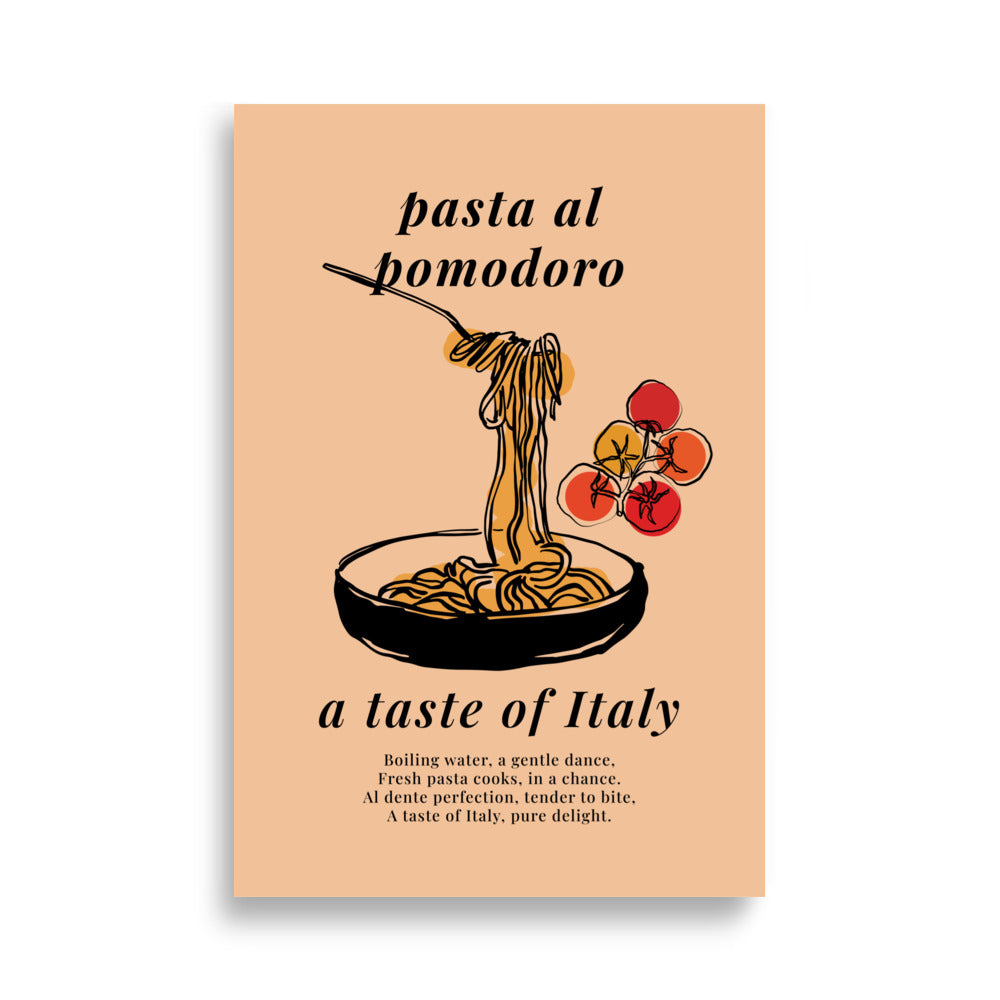 Pasta Al Pomodoro | Veska 61×91 cm