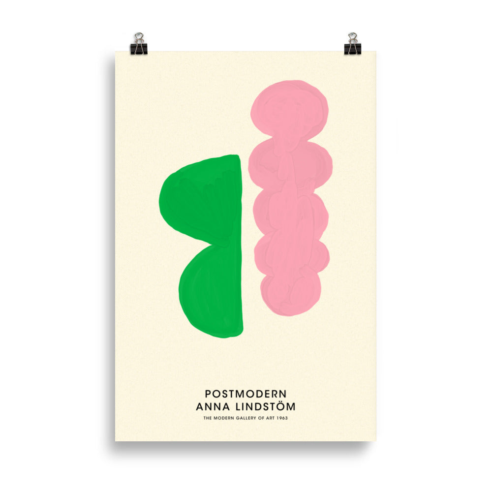 Pastell Abstrakt 01 | Veska 61×91 cm