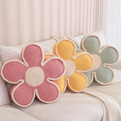 Pastell Fluffy Blomkudde | Veska