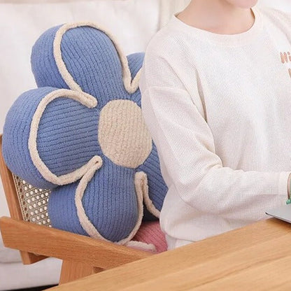 Pastell Fluffy Blomkudde | Veska